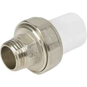 Муфта разъемная РВК 1/2"x25 мм НР полипропилен