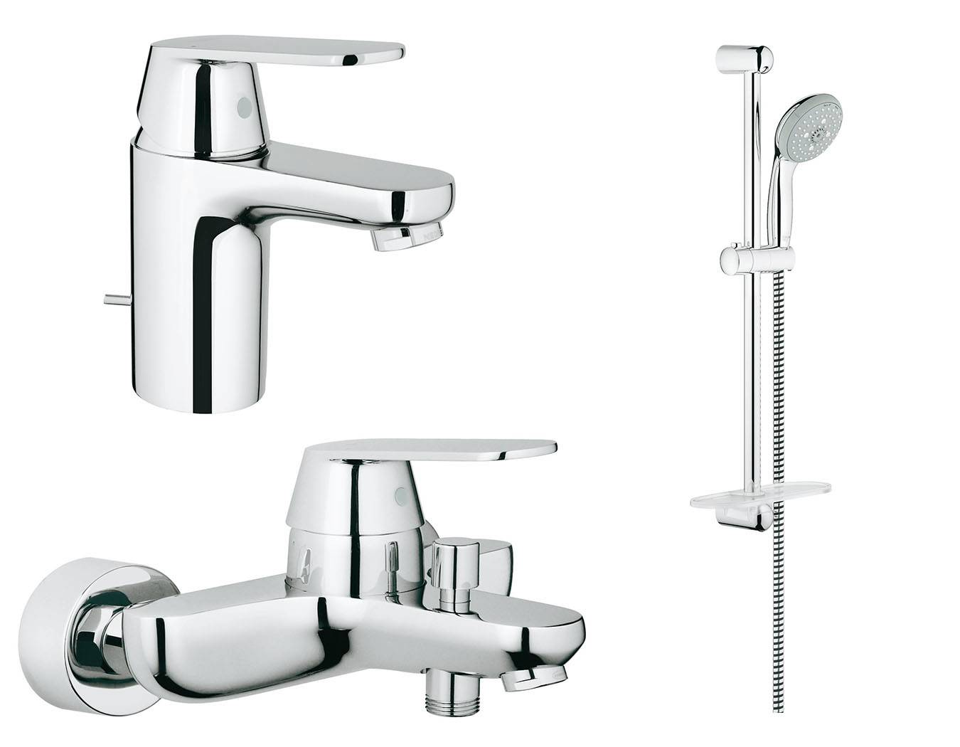 Готовый комплект для ванной комнаты GROHE Eurosmart Cosmopolitan (NB0001-1)