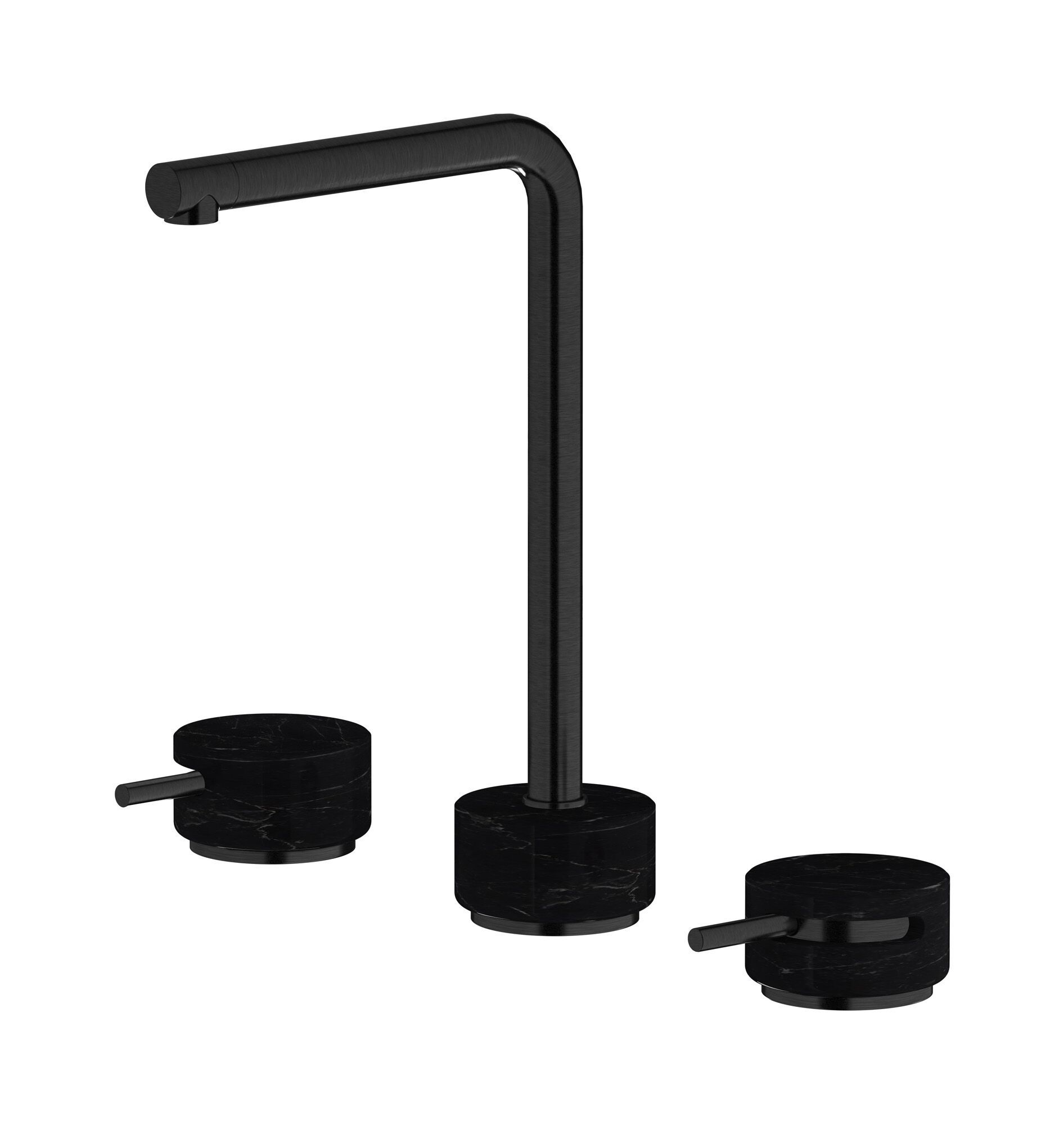 Смеситель для раковины с 3 отверстиями для мраморной столешницы IB мрамор + мрамор Elle ARCH-00027172 - Вид №5