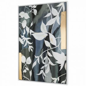 Панно интерьерное с подрамником из дерева 90х60 см черно-золотое Tomas Stern TOMAS STERN  00-3872651 Белый;золото;черный