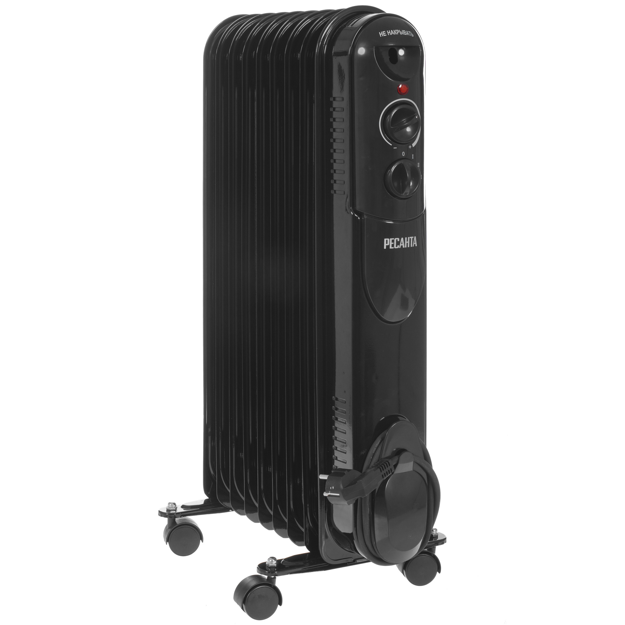 8194833 Масляный обогреватель Ресанта ОМПТ-9НЧ черный STDN-0012982