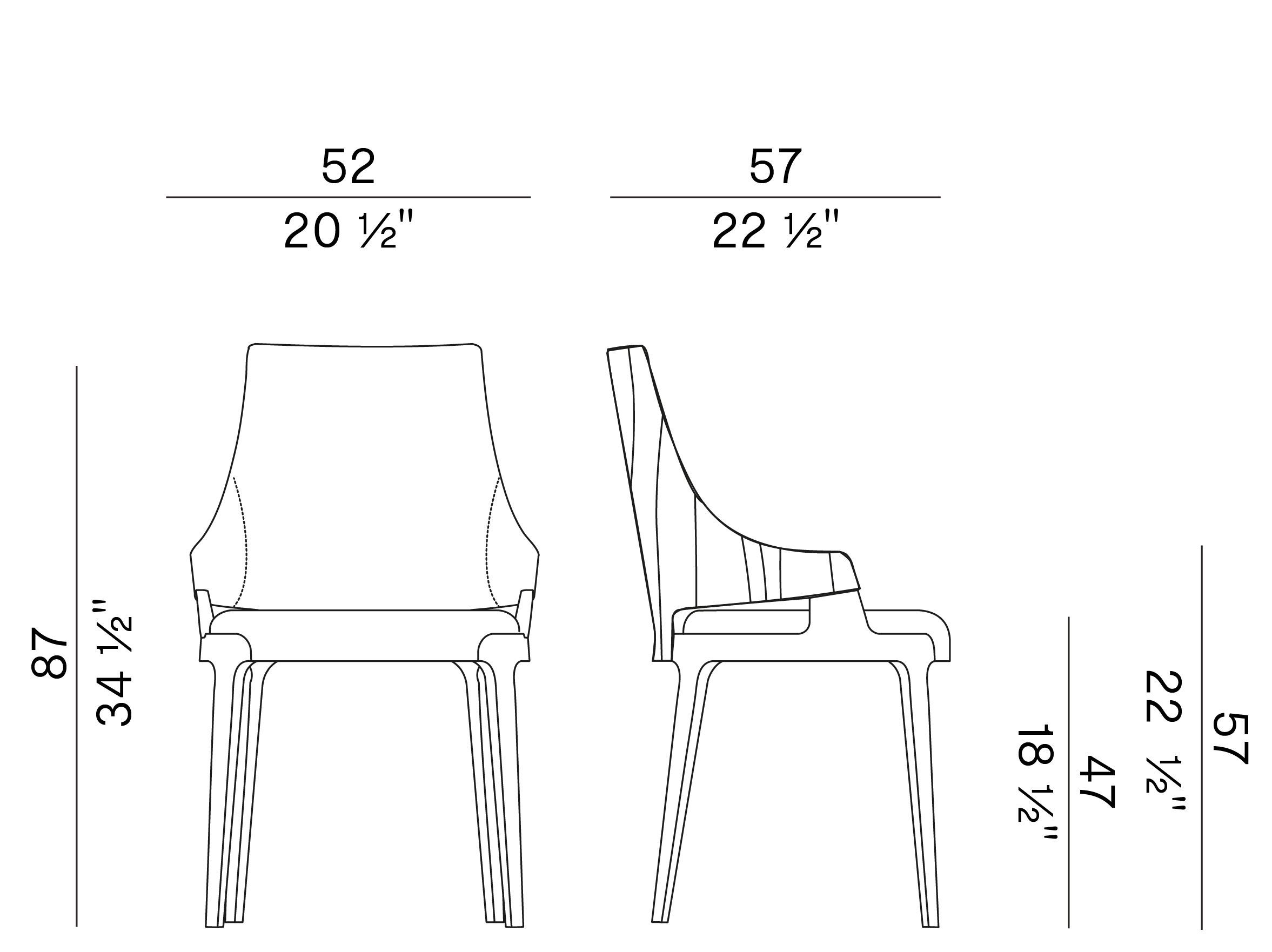 Мягкий тканевый стул с подлокотниками Potocco Velis Wood ARCH-00089680 - Вид №2
