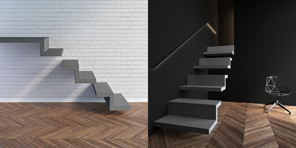 BetOn Ступень лестницы с креплением 600*900 серая ЛЕСТНИЦЫ ИЗ БЕТОНА ST702 - Вид №1