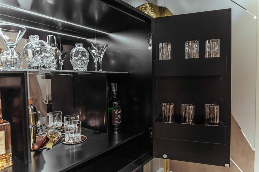 Vismara Design Барный шкаф из черного дерева Luxury entertainment sun-id-1492438 - Вид №9