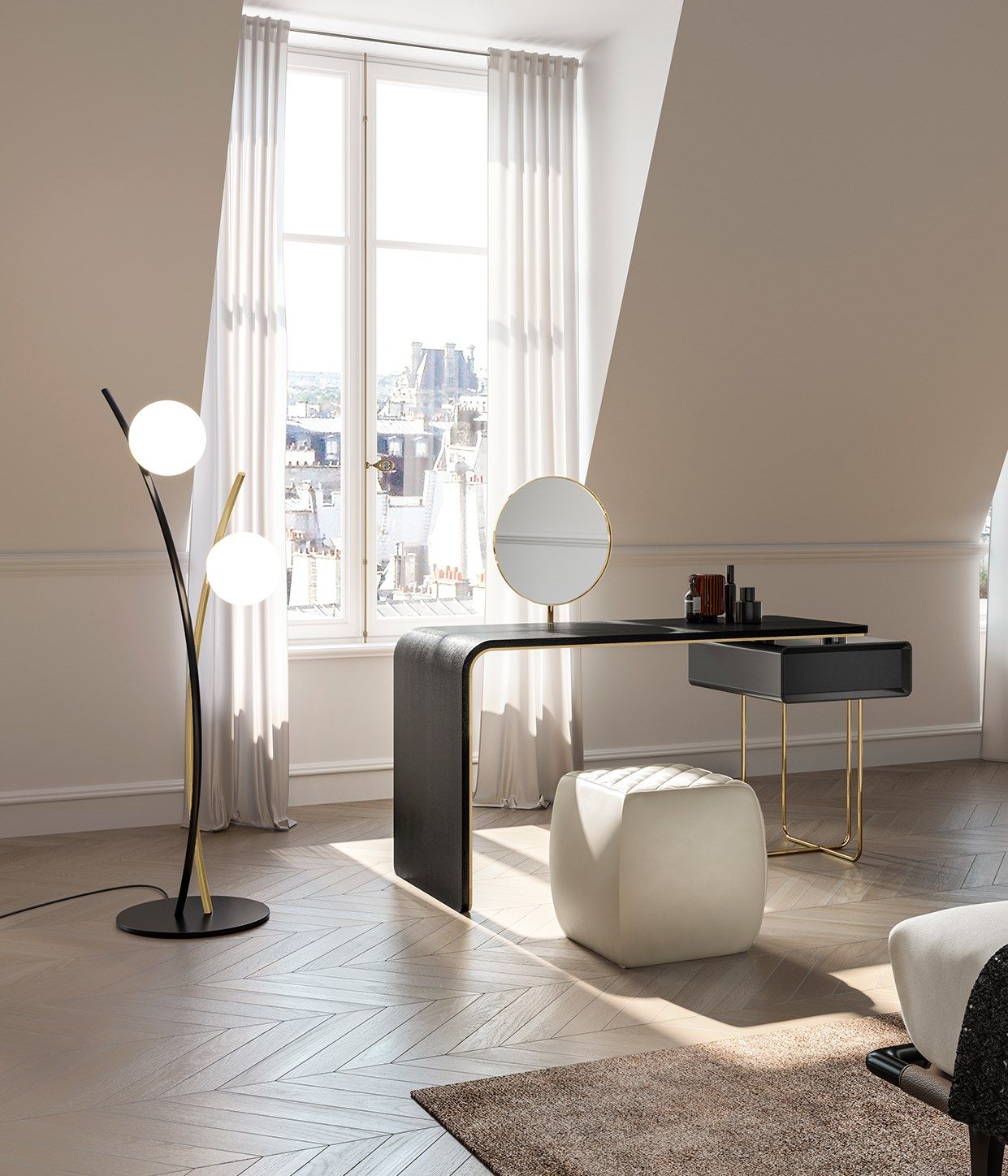 Металлический торшер EFORMA Vida ARCH-00141669 - Вид №1