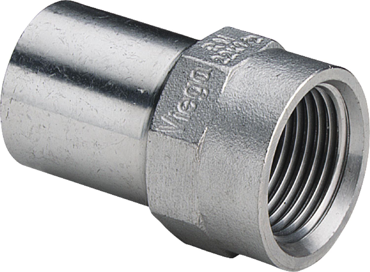 Viega Соединительный вставной элемент Sanpress Inox 2312.1 (436810) 436 810