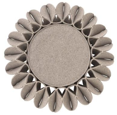 GAN Пуф из шерстяного фетра Ruff pouf sun-id-1383983 - Вид №5