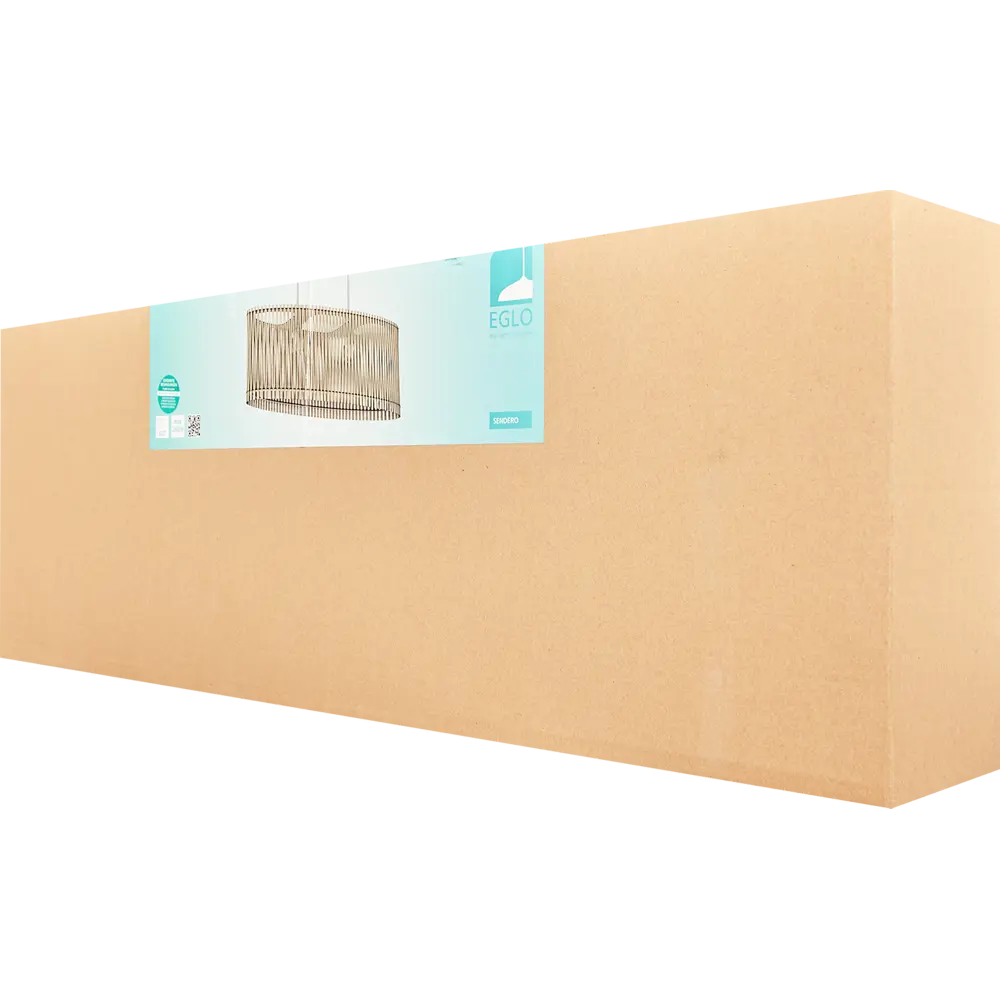 Светильник подвесной Sendero 2 лампы 8 м² цвет клён 19283950 STLM-2028147 Eglo  - Вид №8