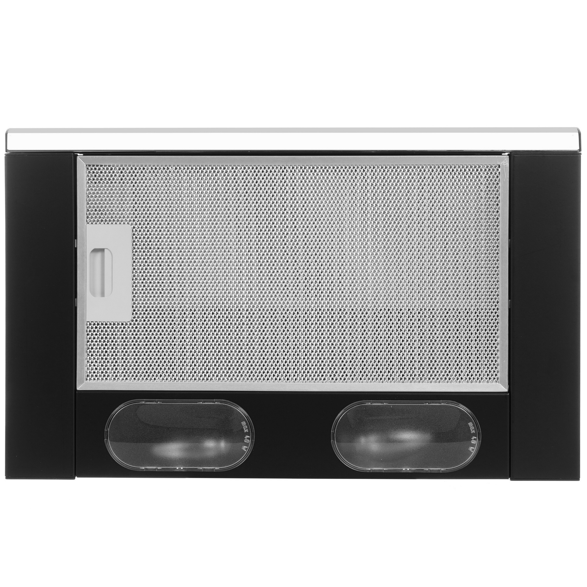 1074651 Вытяжка телескопическая ELIKOR Интегра 50П-400-В2Л черный/серебристый STDN-0023001 - Вид №6