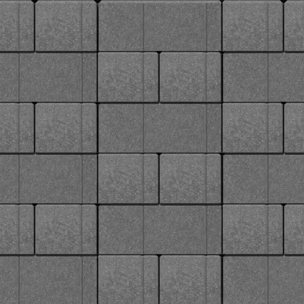 Тротуарная плитка Кирпичик 200x100x60 мм серый 82627386 STLM-2191755 Santreyd  - Вид №2