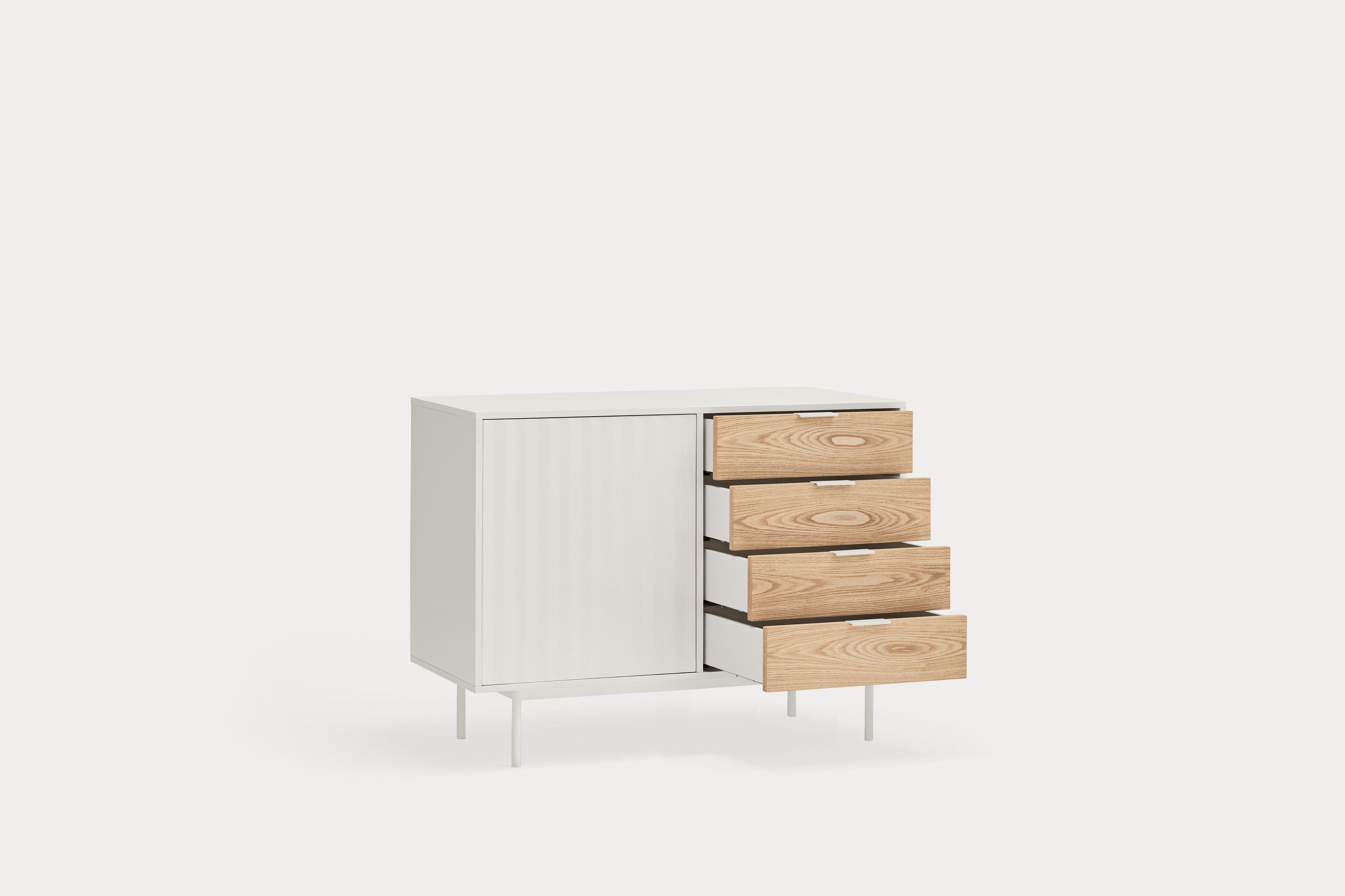 Шкаф из МДФ с распашными дверцами и ящиками TEULAT Sierra ARCH-00015967 - Вид №4