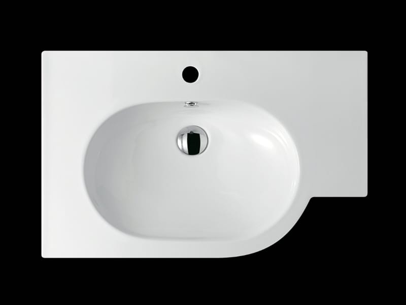 Керамическая подвесная раковина Galassia M2 - 75 CM SX ARCH-00073544 - Вид №2