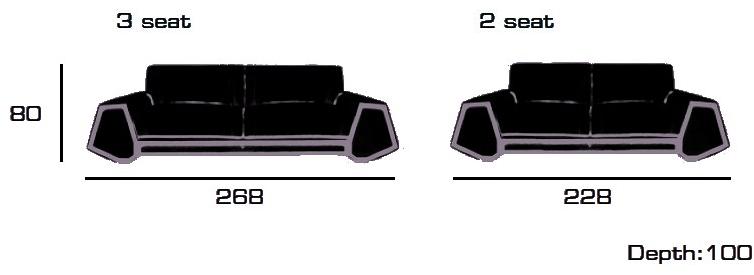 Tonino Lamborghini Casa 3-х местный кожаный диван с обивкой Super spider sun-id-1387816 - Вид №4