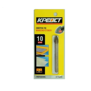 Сверло по стеклу и керамике 8мм 1/4 Креост