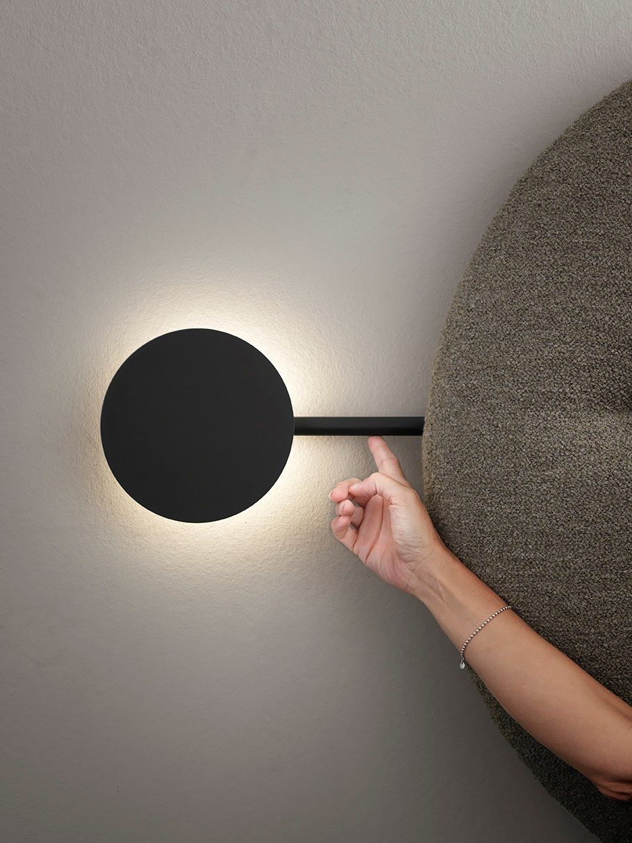 Двуспальная кровать из ткани с мягким изголовьем Caccaro BISHAPE ARCH-00136865 - Вид №4