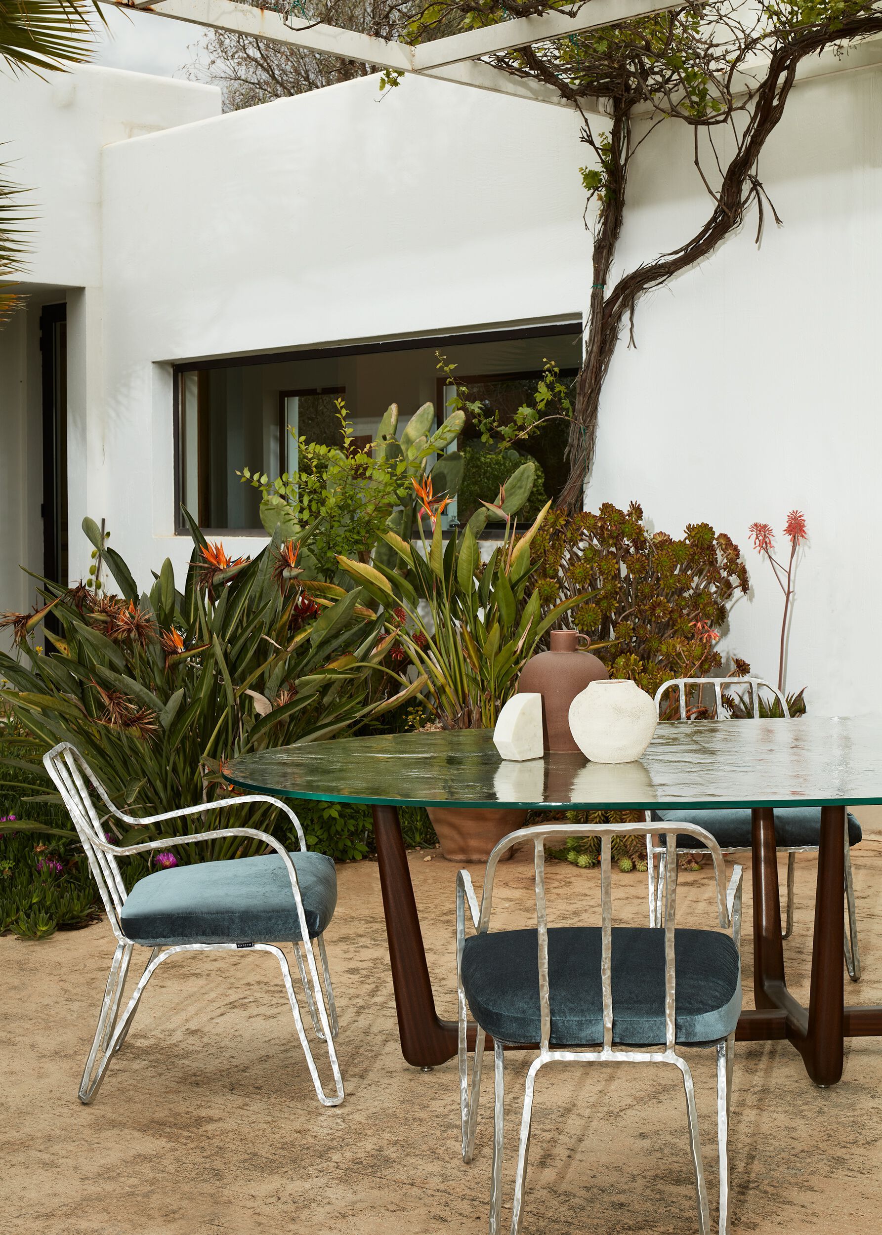 Тканевый мягкий садовый стул Exteta Moonlight ARCH-00046216 - Вид №18