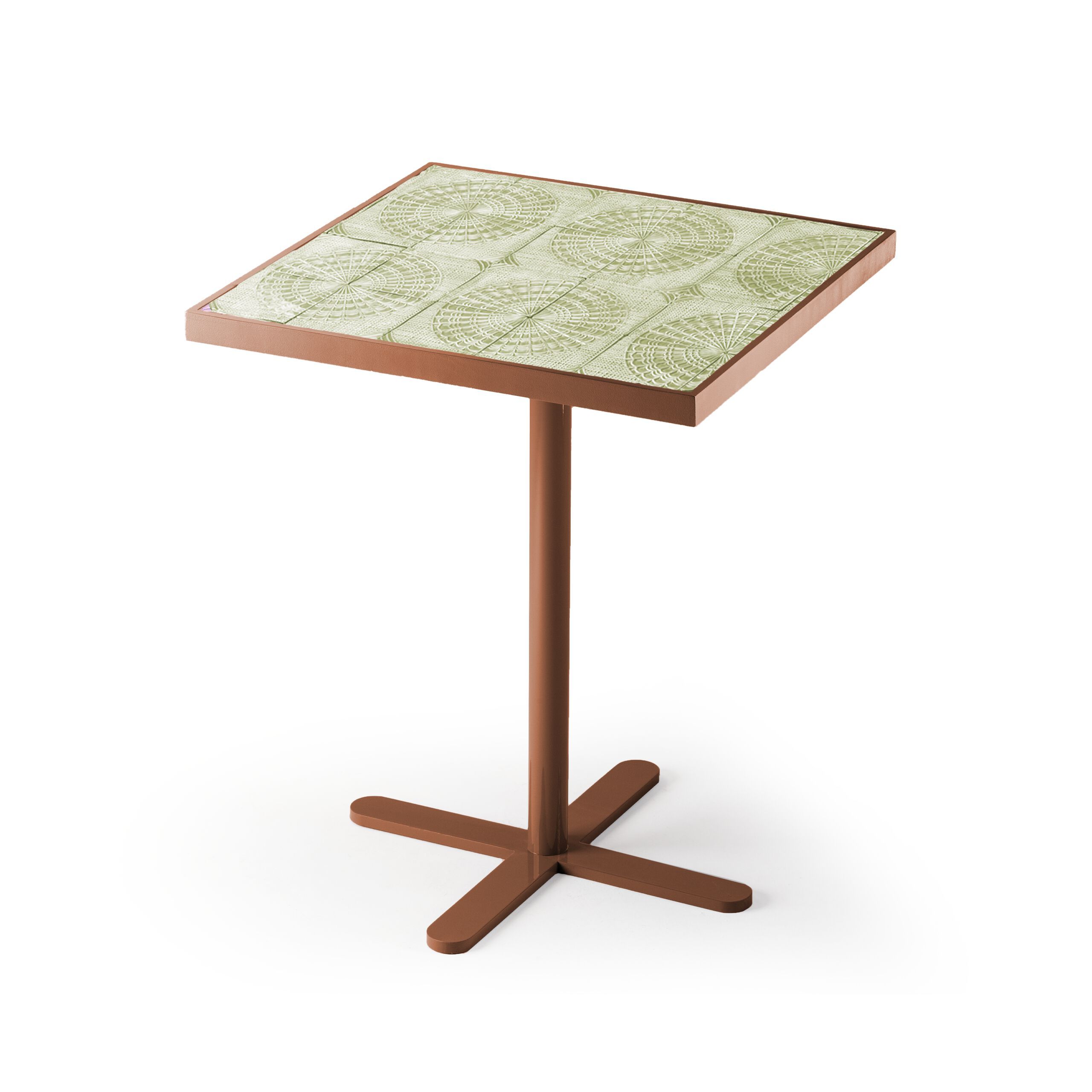 Керамический квадратный стол с основанием для спиц Mambo Unlimited Ideas Caldas ARCH-00015141 - Вид №3