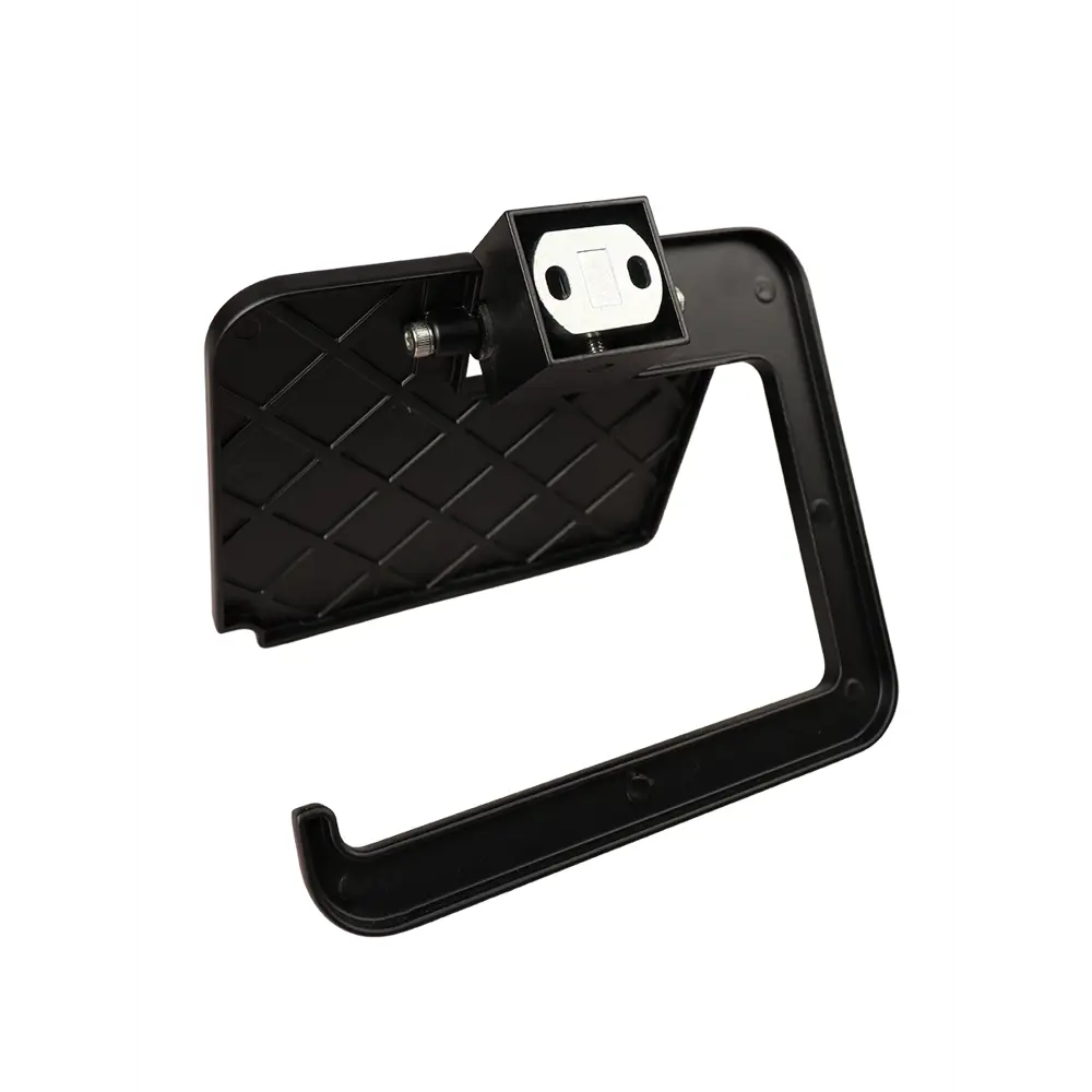 Держатель туалетной бумаги полка навес магия металл черный Santreyd STLM-2053551 - Вид №2