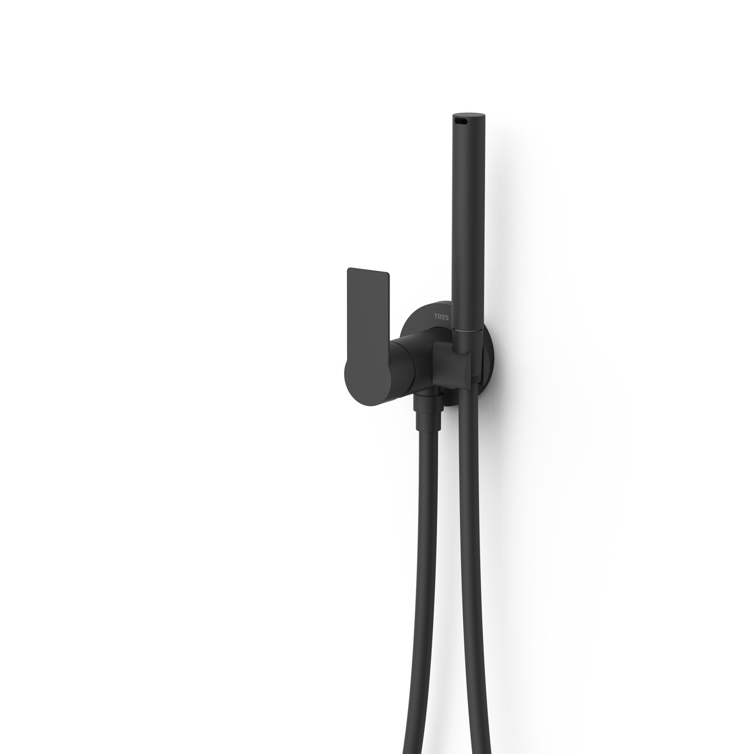 Скрытый однорычажный смеситель для унитаза/ биде на чердаке-20522301NM TRES 