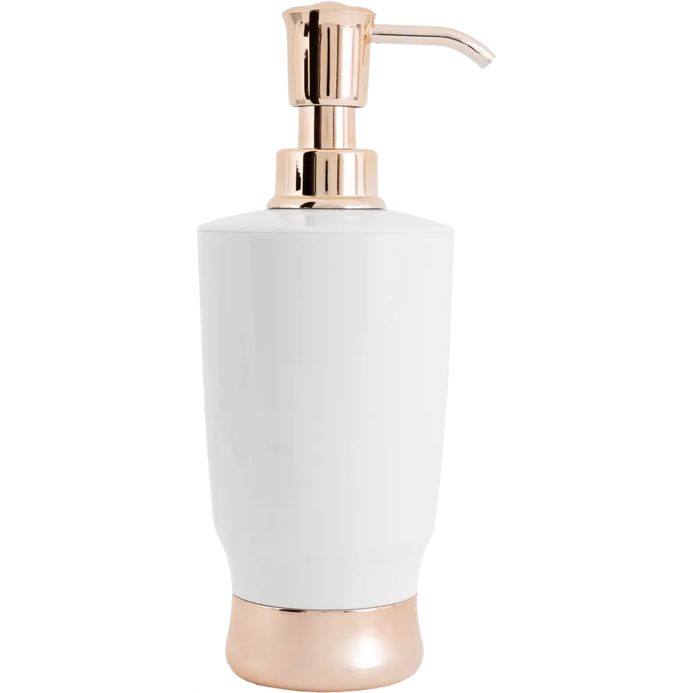 Дозатор для жидкого мыла Swensa Charm цвет белый STLM-2060472 - Вид №1