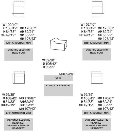 Rossini Sofas Секционный раскладывающийся кожаный диван Tessa sun-id-1495578 - Вид №2