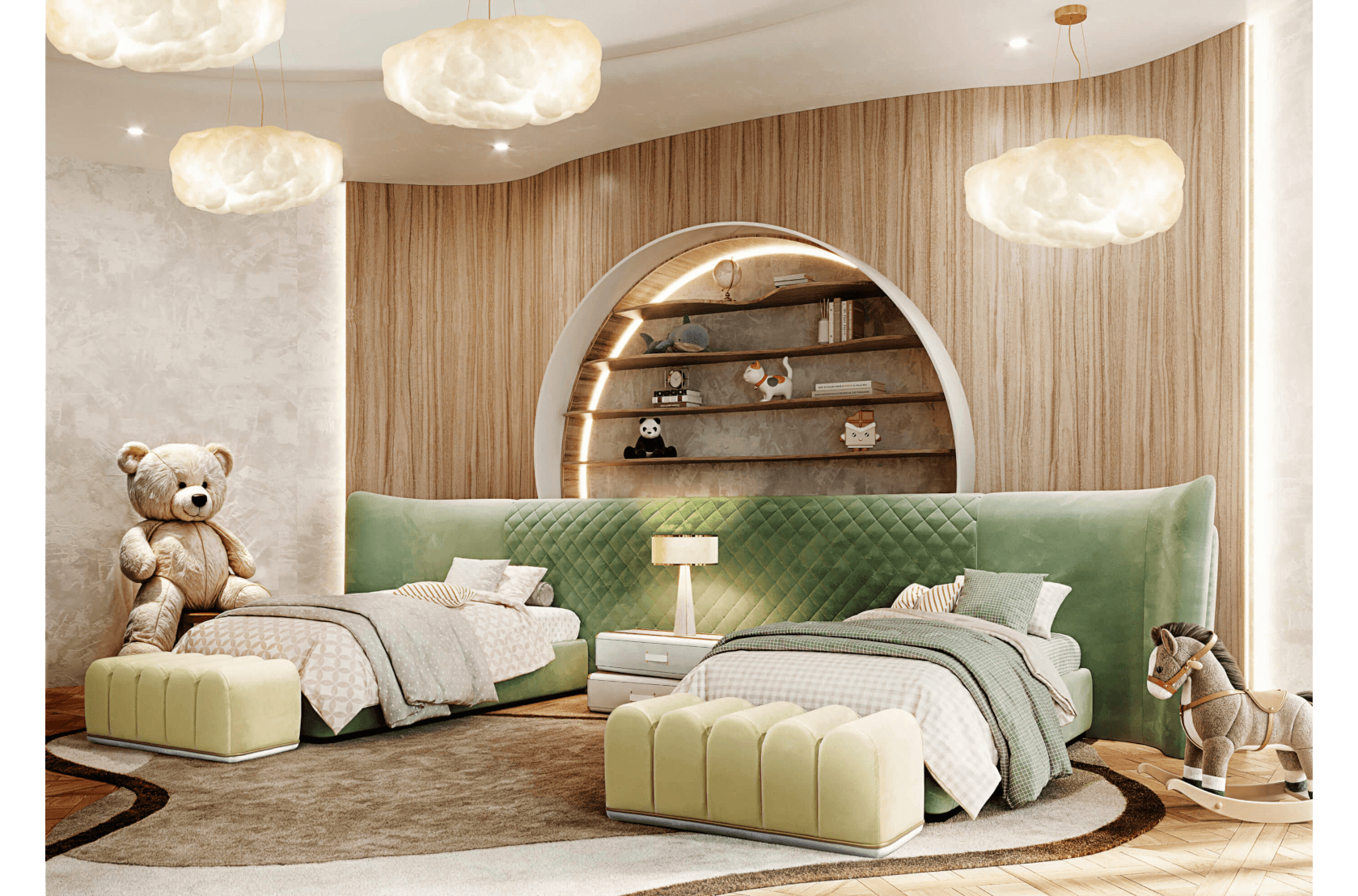 CIST287 Детские пуфики Жевательная резинка Circu  - Вид №12