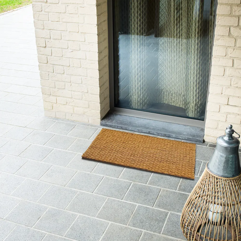 Коврик грязезащитный кокос Кера 10 50x80 см цвет бежевый Santreyd STLM-2134129 - Вид №5