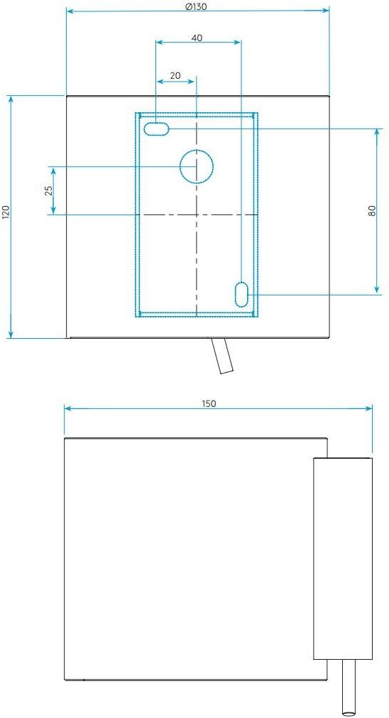 Astro Lighting Настенный светильник из стали и стекла с диммером sun-id-1393032 - Вид №5