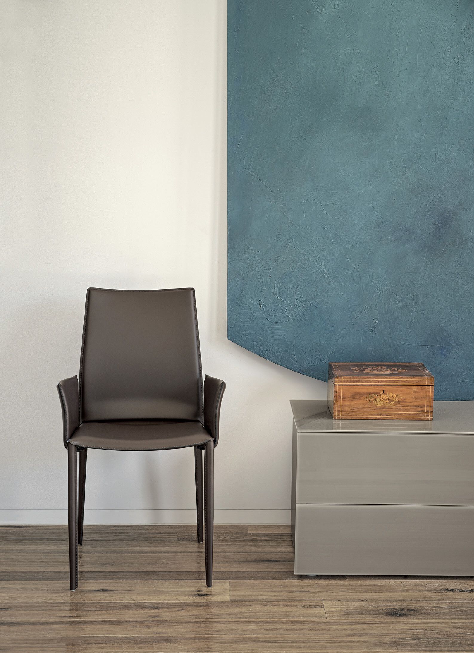 Кожаный стул Bontempi Casa Linda ARCH-00120156 - Вид №1