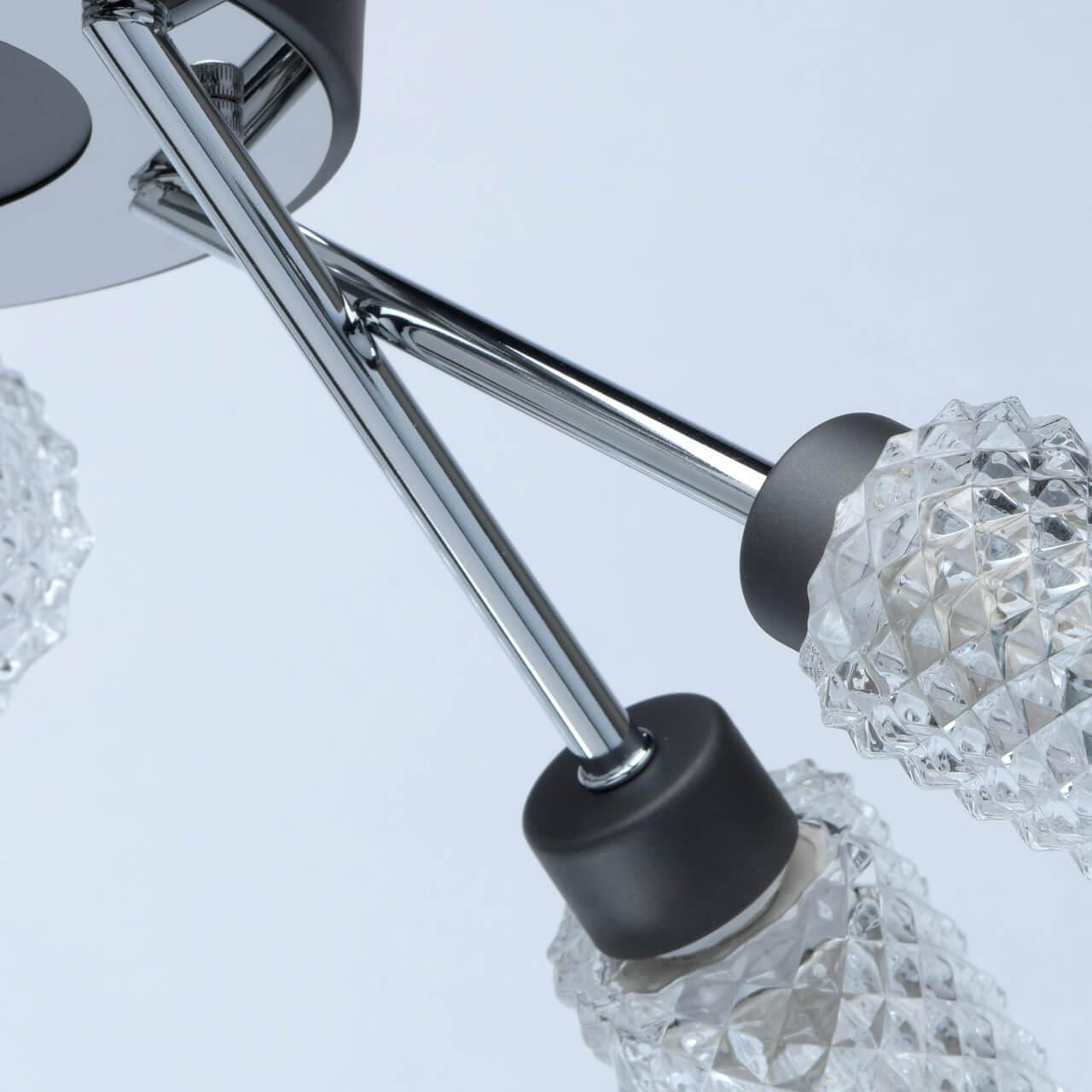 Потолочная люстра De Markt Олимпия 638013606 DE MARKT ОЛИМПИЯ 220152 Серый - Вид №3