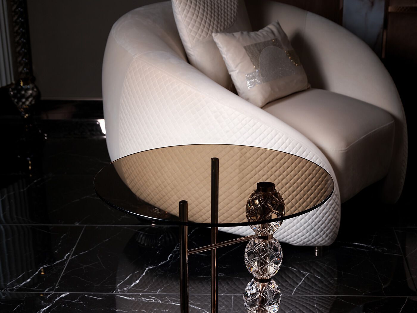 Тканевое кресло с подлокотниками Zebrano Phaselis ARCH-00048048 - Вид №5