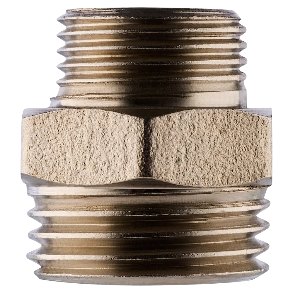 Ниппель переходной MONLID 1/2"x3/8" НР мм никелированная латунь 89421164 STLM-2128738  - Вид №2