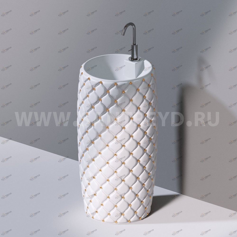 L108T0R1VP.101G Напольная раковина стоящая круглая A. e T. Italia CLASS AeT ITALIA GLASS