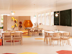 Нескользящий виниловый пол с эффектом ткани