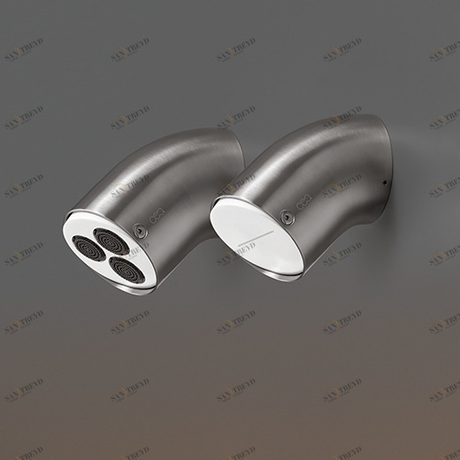 Регулируемый набор для душа головы, Delrin® конец с конической струей дождя и водопадом струей  FRE189 CEADESIGN 