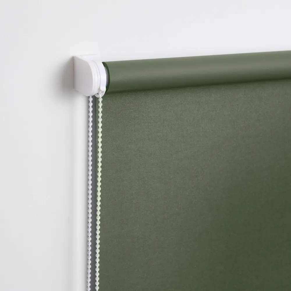 Штора рулонная блэкаут KREAFORTA Karelia 200x175 см зеленая STLM-2016106 - Вид №4