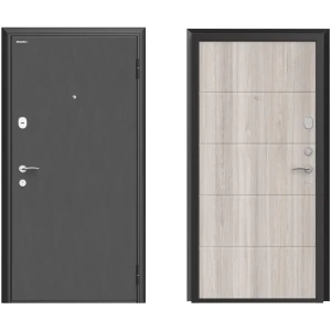 Дверь входная металлическая Премиум New 88x205 см правая дуб седой