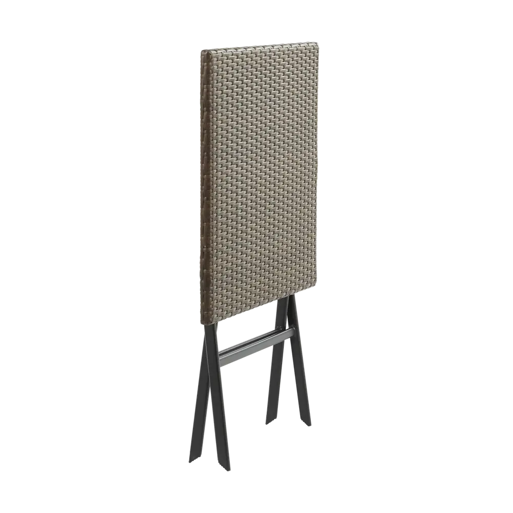 Стол садовый складной Zena Origami 60x60 см сталь/пластик цвет коричневый 82509544 STLM-2035819 Santreyd  - Вид №3