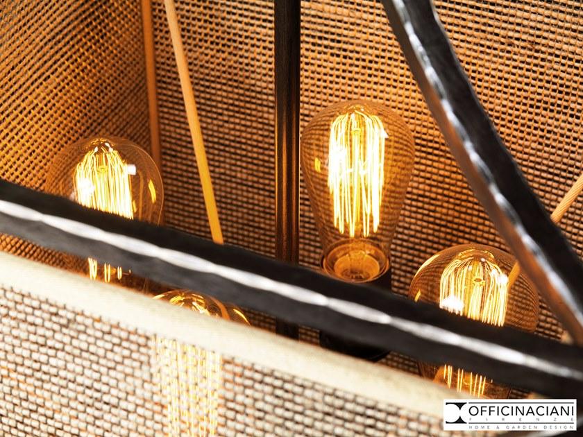 OFFICINACIANI Подвесной светильник прямого и отраженного света из железа в современном стиле  Hl1003ch-4  - Вид №2