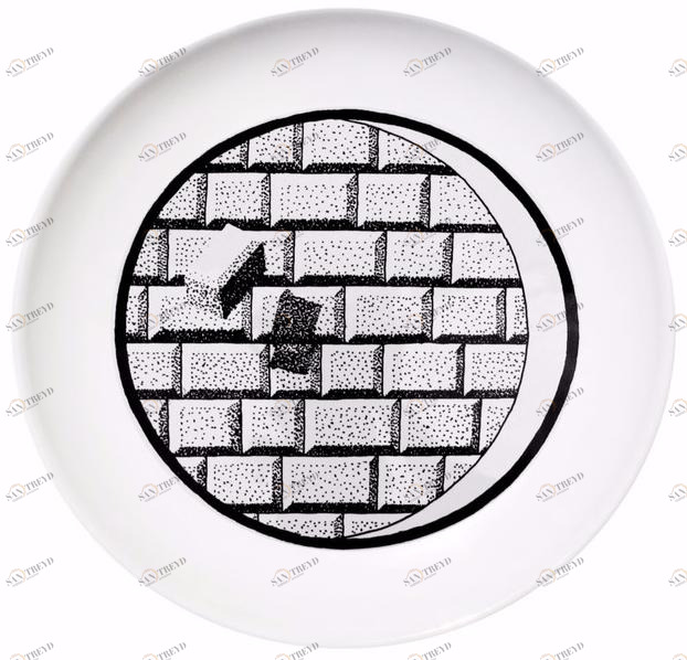 Kiasmo Керамическая тарелка Overlook 2014kddoverf