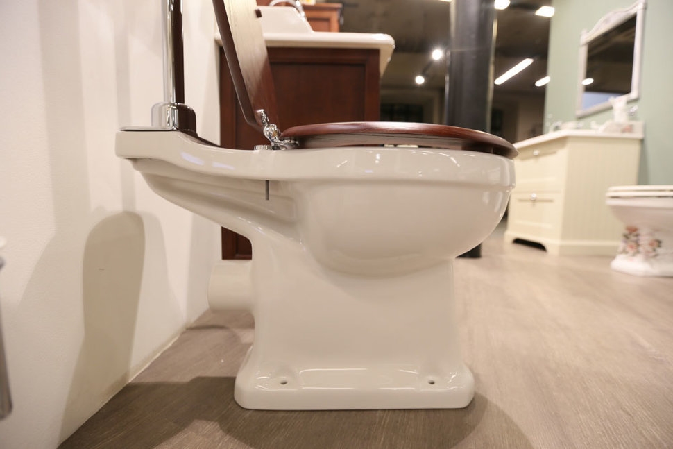 T71 CHR, T33 CHR, P20 Компакт унитаз с бачком Белый Burlington  Англия  - Вид №8