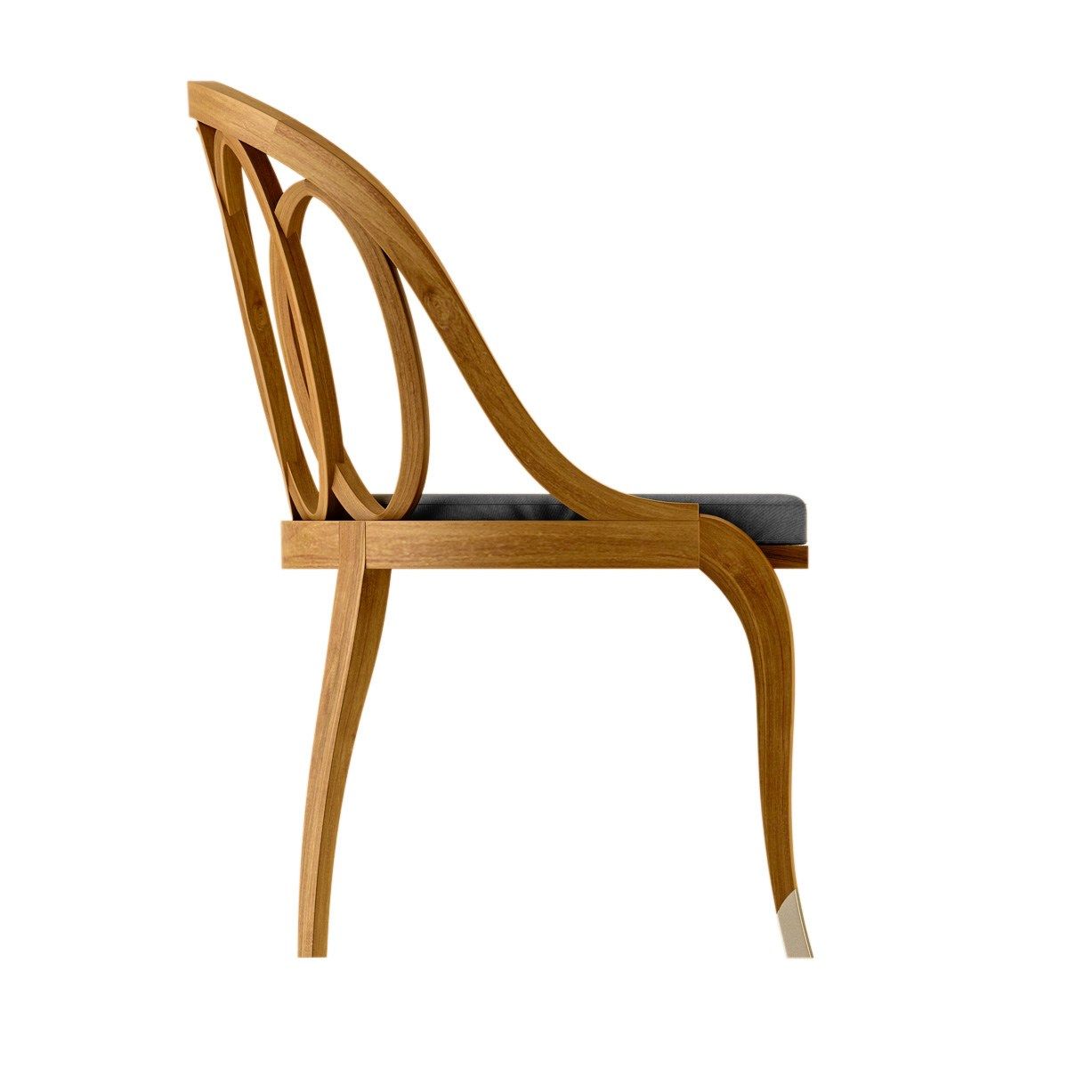 Стул для сада из тикового дерева ASTELLO Tulipe ARCH-00095258 - Вид №2