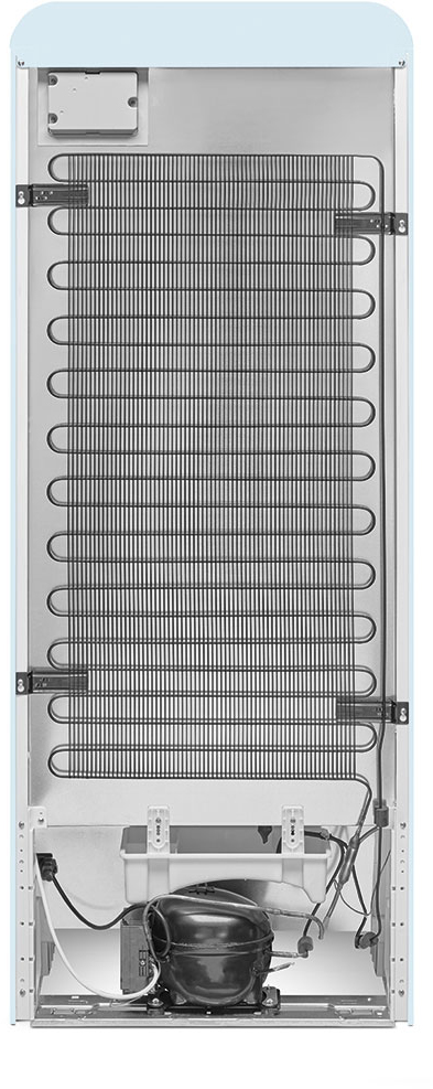 FAB28LPB5 Холодильник / отдельностоящий однодверный холодильник, стиль 50-х годов, 60 см, пастельный голубой, петли слева SMEG  - Вид №1