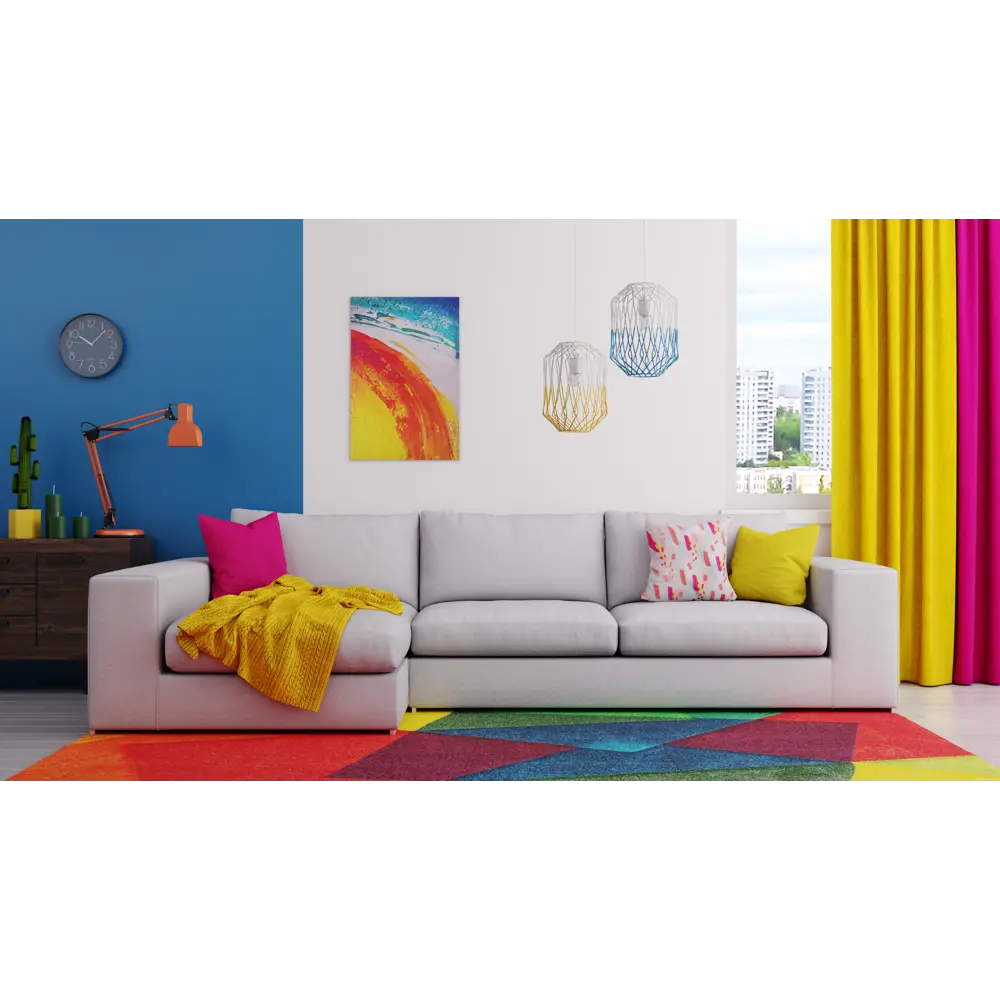Обои флизелиновые Inspire с эффектом окрашенных стен синие 0.53х10 м 18881310 STLM-2016513 эффект окрашенных стен - Вид №6