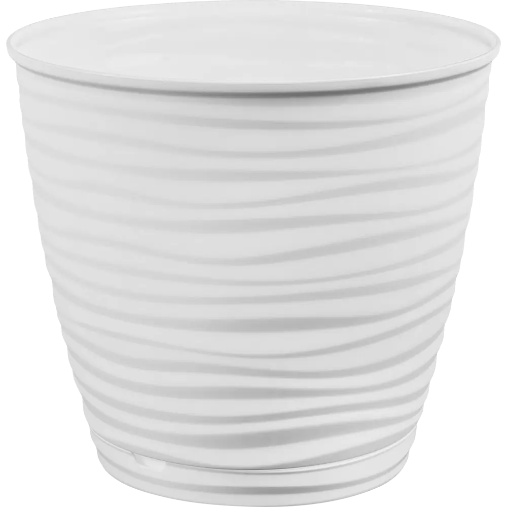 IDI LAND Горшок Saffron для комнатных растений белый 2.6 л 87179838 STLM-0073424