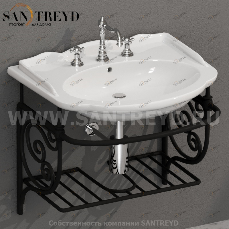 PA035 Навесная структура 69 см цвет Черный Globo Paestum Италия Ceramica Globo