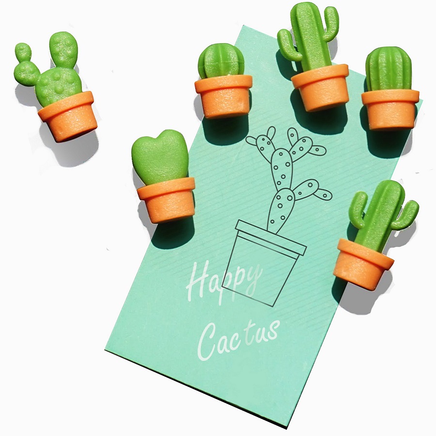QL10288-OR-GN Магниты cactus, 6 шт. Qualy  - Вид №9