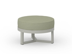 Ткань круглый сад пуфик