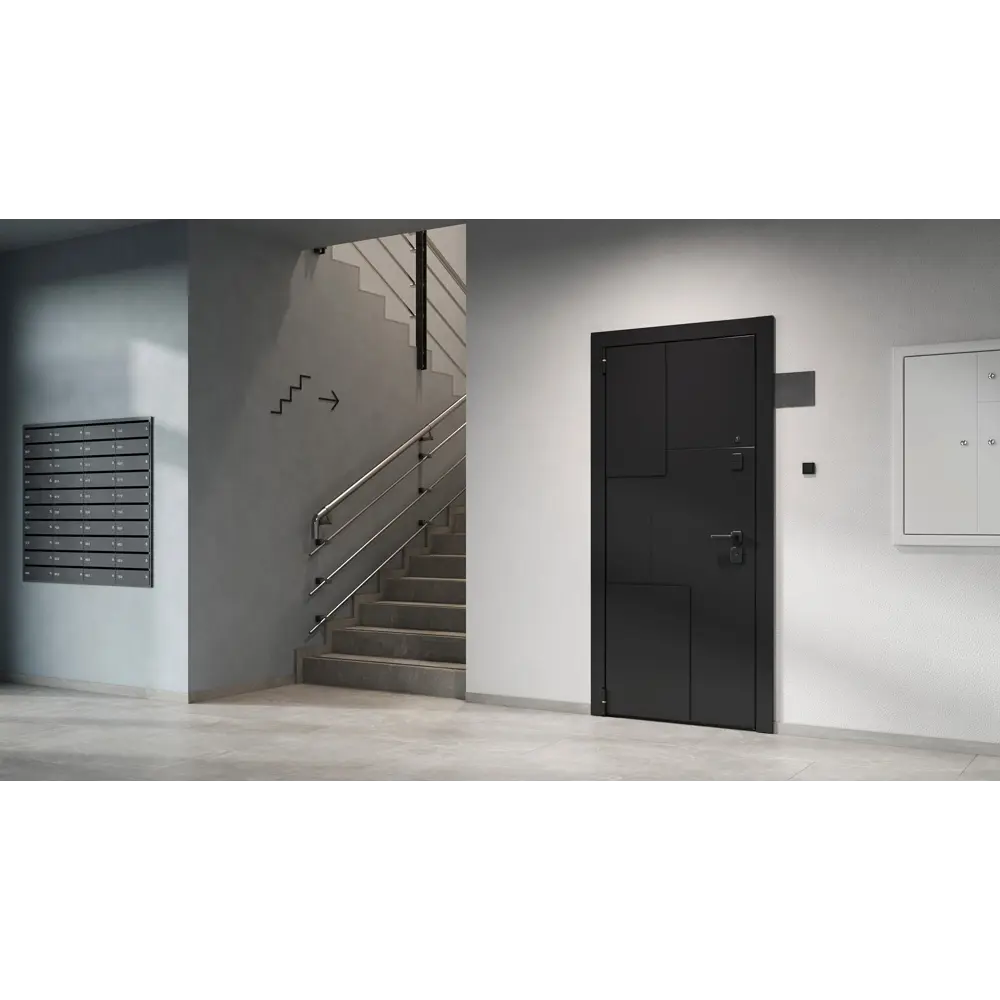 Дверь входная металлическая Волюм Скай 95x205 см левая шелк белый с зеркалом TOREX STLM-2043897 - Вид №16