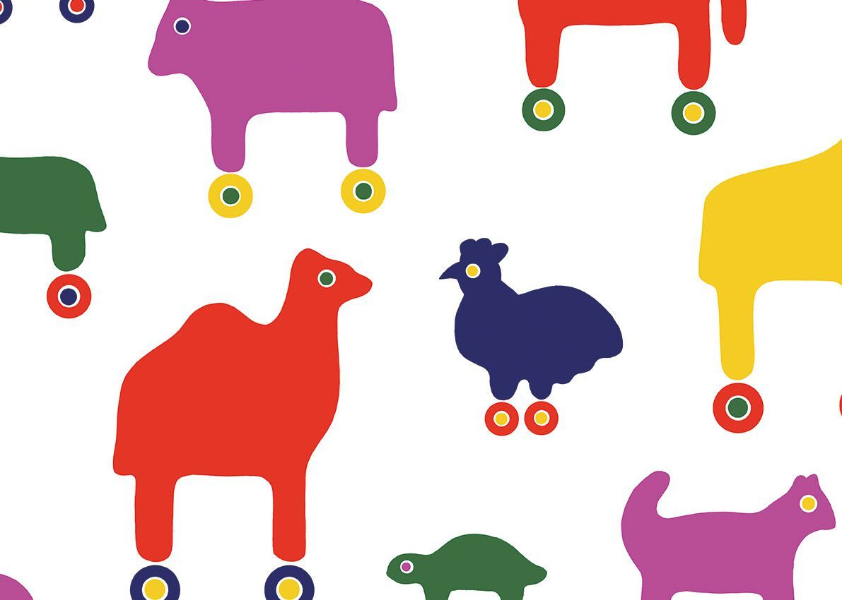 Нетканые обои с рисунком Jannelli&Volpi MARIMEKKO VOL. 7 ARCH-00129868 - Вид №5